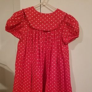 Mom and Me Red Dress polka dots
